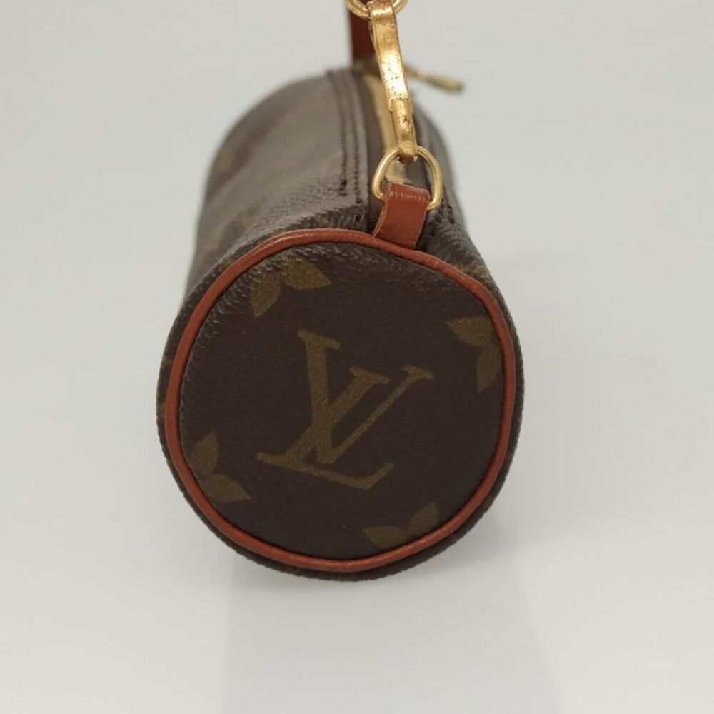 Louis Vuitton Mini Baby Papillon Brown Canvas Clutch Bag (Pre-Owned) - Picture 3 of 16